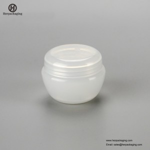 Frasco cosmético acrílico vazio redondo luxuoso de HXL231
