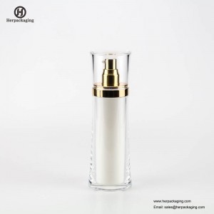 HXL316 Vazio Acrílico Airless Creme e Lotion Bottle Embalagens de cosméticos para cuidados com a pele recipiente