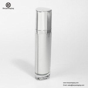 HXL318 Vazio acrílico creme airless e Lotion Bottle recipiente de cuidados com a pele embalagem de cosméticos