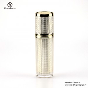 HXL329 Vazio acrílico creme sem ar e loção garrafa recipiente para cuidados com a pele embalagem de cosméticos