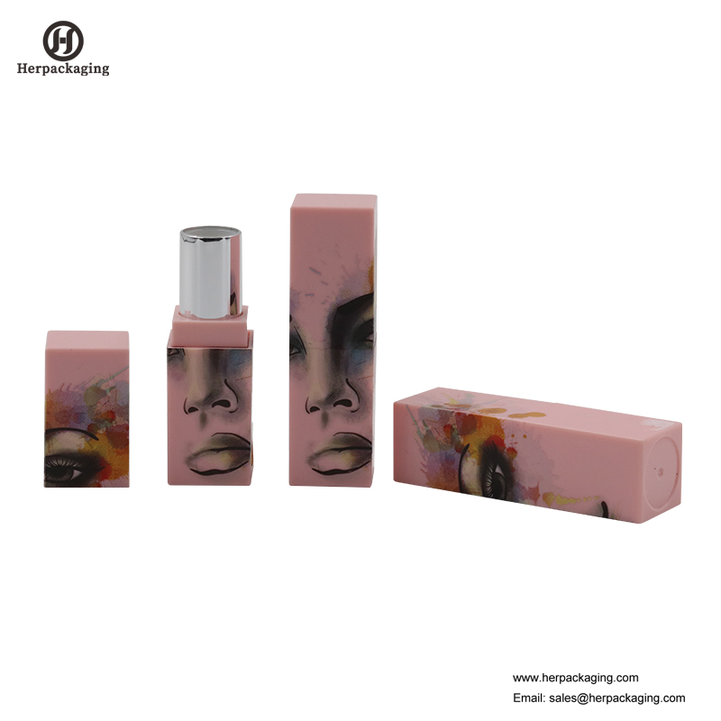 HCL412 Caixa de batom vazio Embalagens de batom Embalagem para maquiagem de tubo de batom com tampa magnética inteligente Suporte para batom